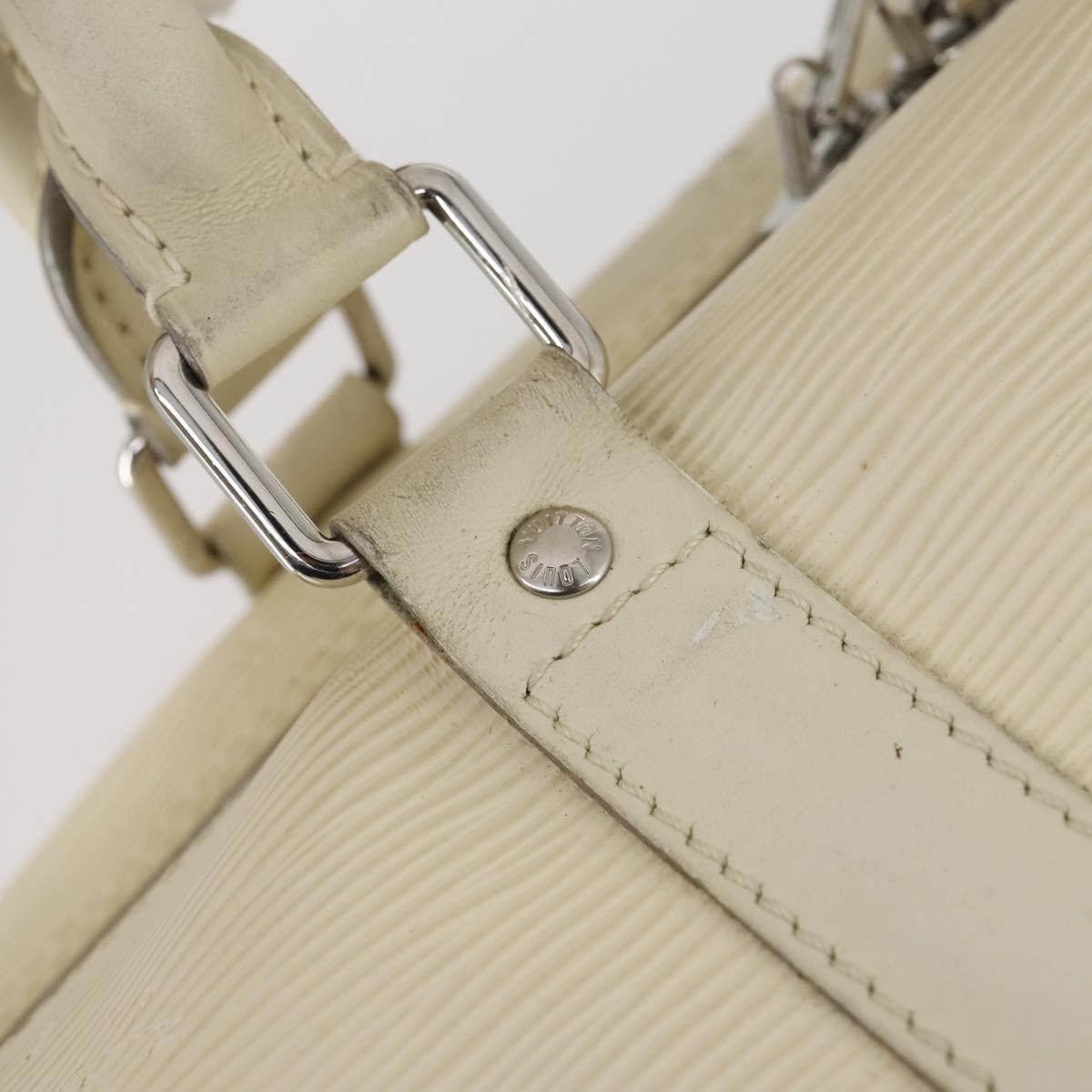 LOUIS VUITTON Epi Keepall 55 Boston Bag Yvoire LV Auth 145860