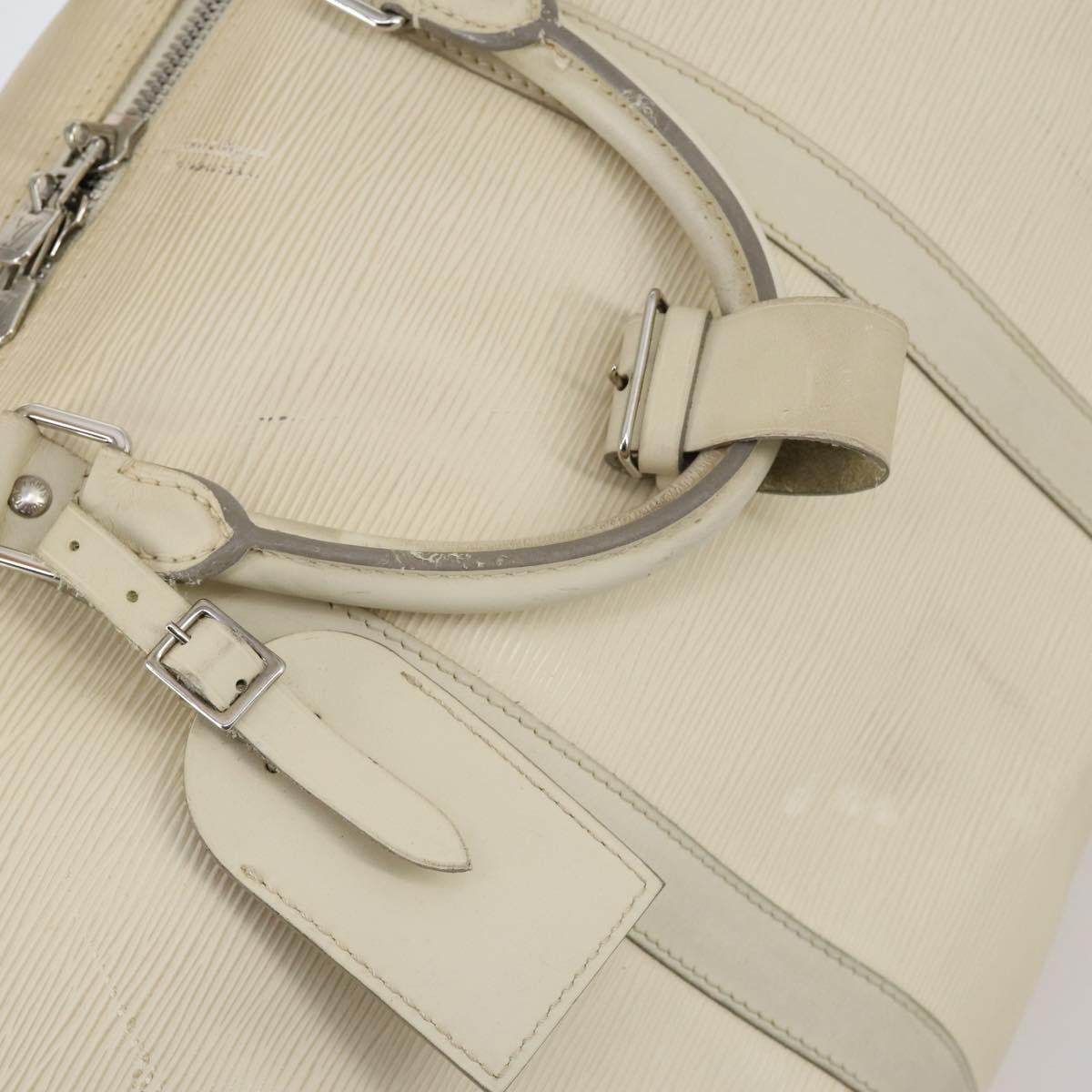 LOUIS VUITTON Epi Keepall 55 Boston Bag Yvoire LV Auth 145860
