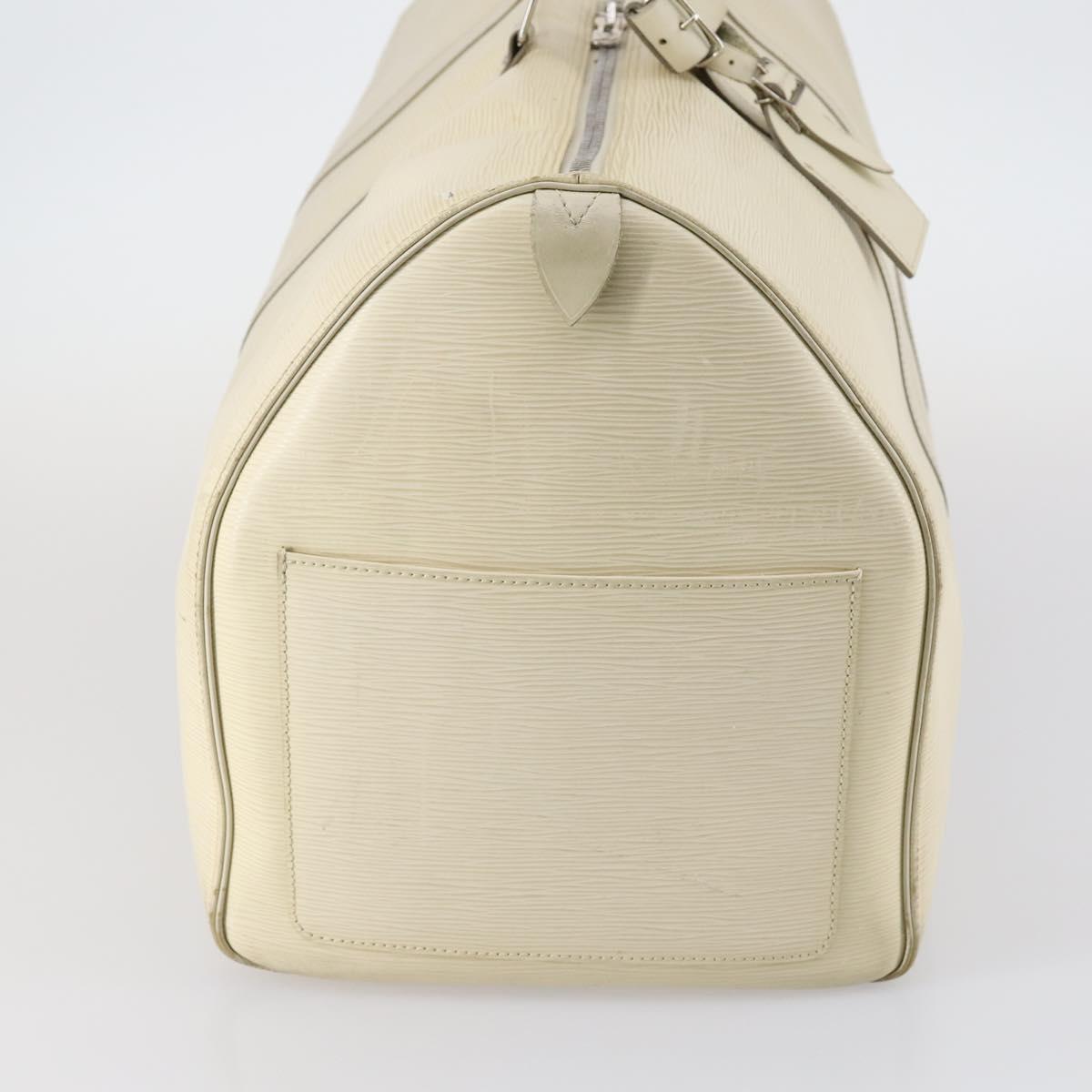 LOUIS VUITTON Epi Keepall 55 Boston Bag Yvoire LV Auth 145860
