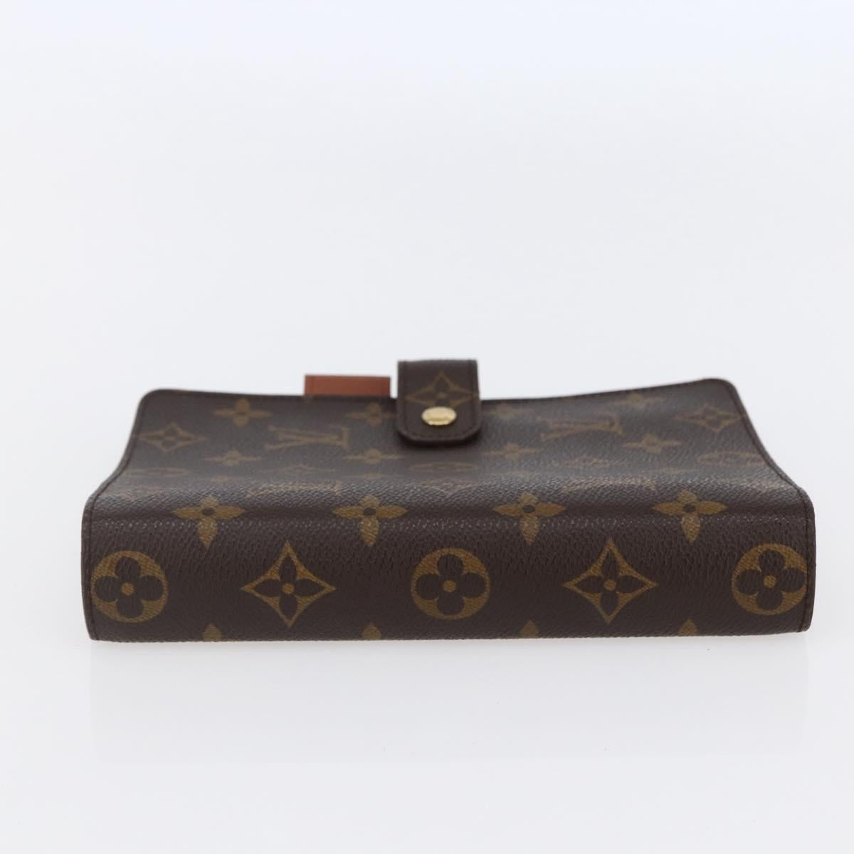 LOUIS VUITTON Monogram Agenda MM Day Planner Cover R20105 LV Auth 145862