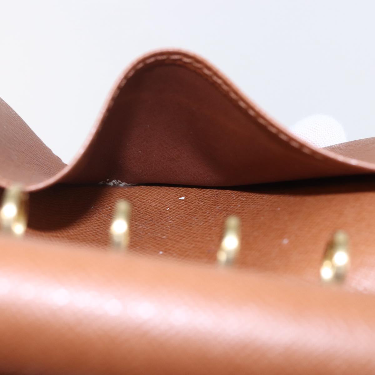 LOUIS VUITTON Monogram Agenda PM Day Planner Cover R20005 LV Auth 145866