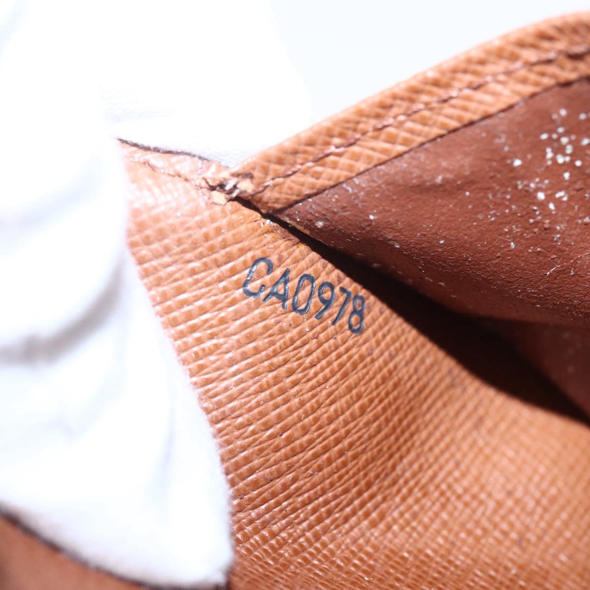 LOUIS VUITTON Monogram Agenda PM Day Planner Cover R20005 LV Auth 145866