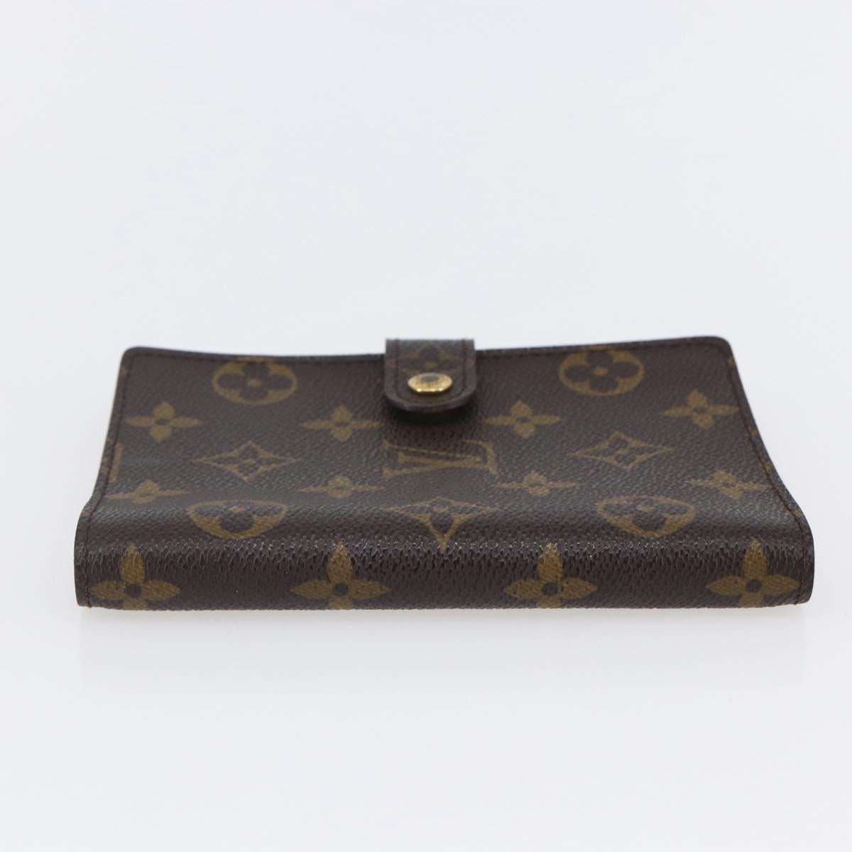 LOUIS VUITTON Monogram Agenda PM Day Planner Cover R20005 LV Auth 145866