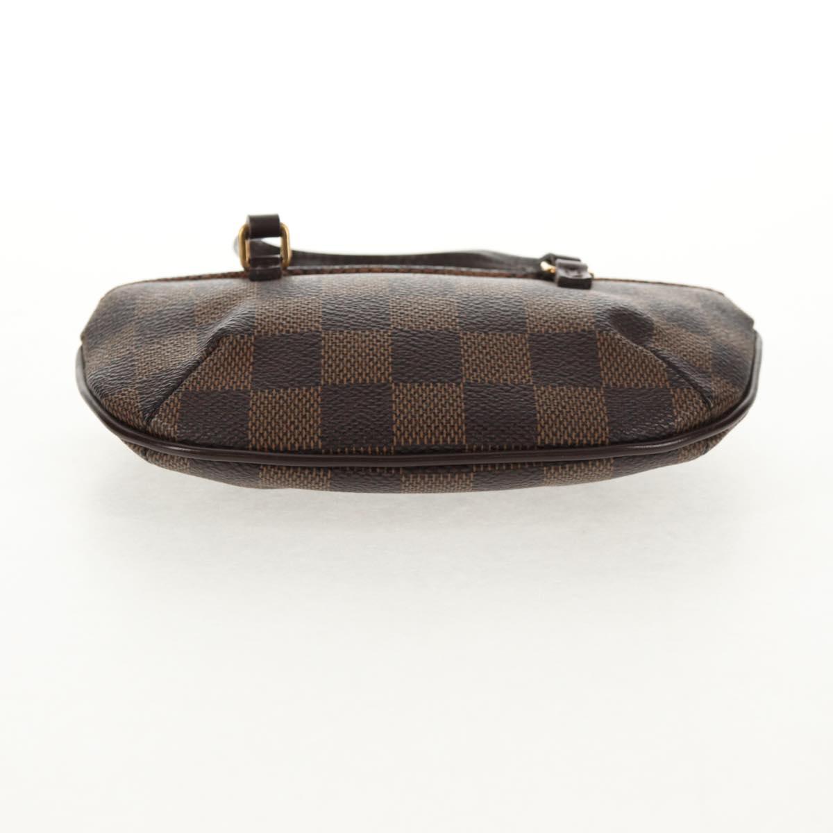 LOUIS VUITTON Damier Ebene Manosque GM Accessory Pouch N51120 LV Auth 145868V