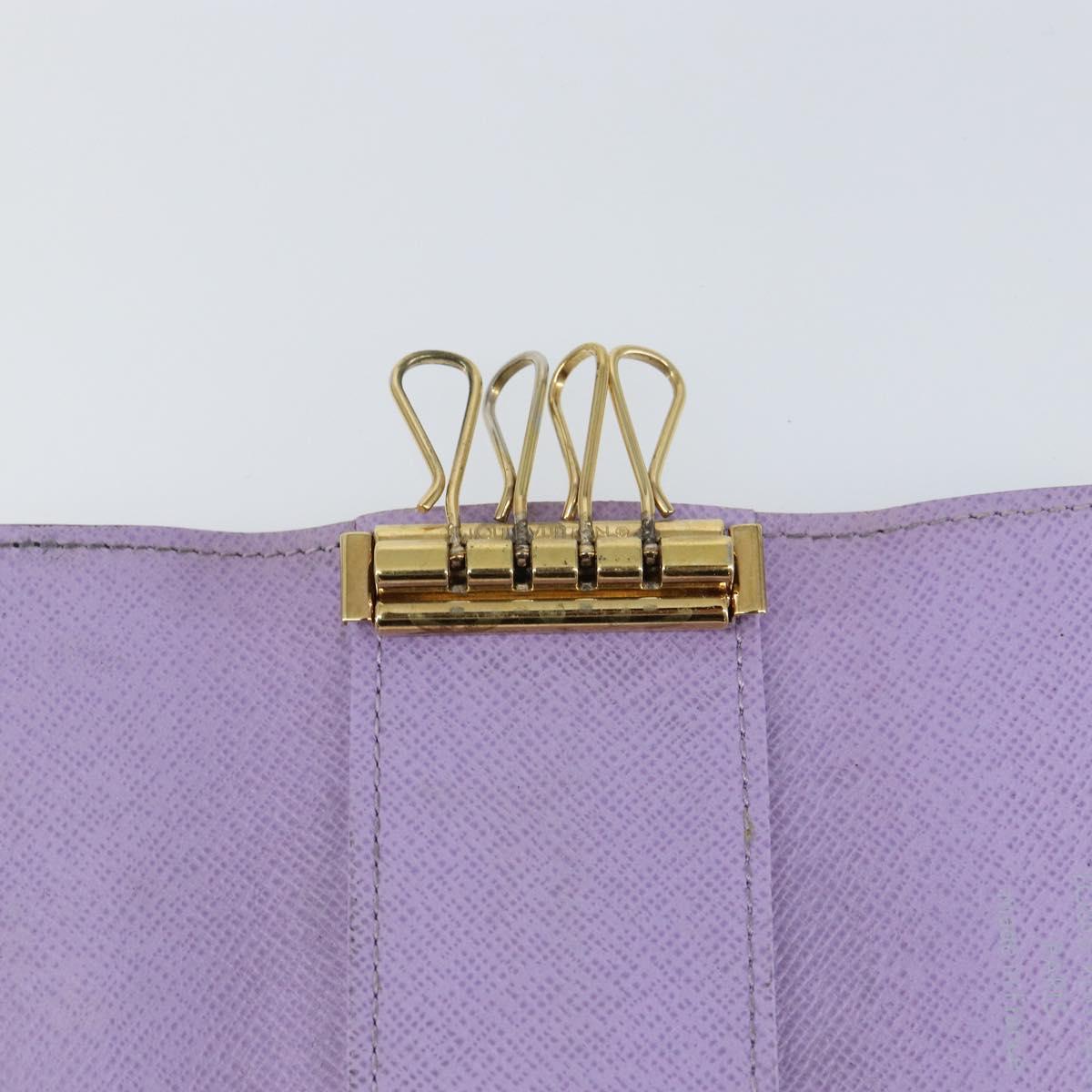 LOUIS VUITTON Monogram Multicolor Multicles 4 Key Case Black M93732 Auth 145870