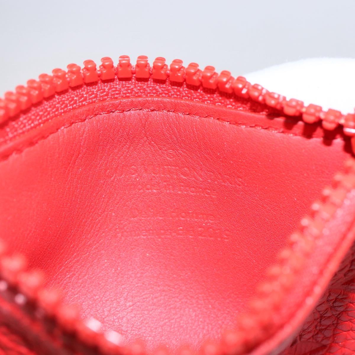 LOUIS VUITTON Empreinte Virgil Abloh Pochette Cles Coin Purse M67474 Auth 145871