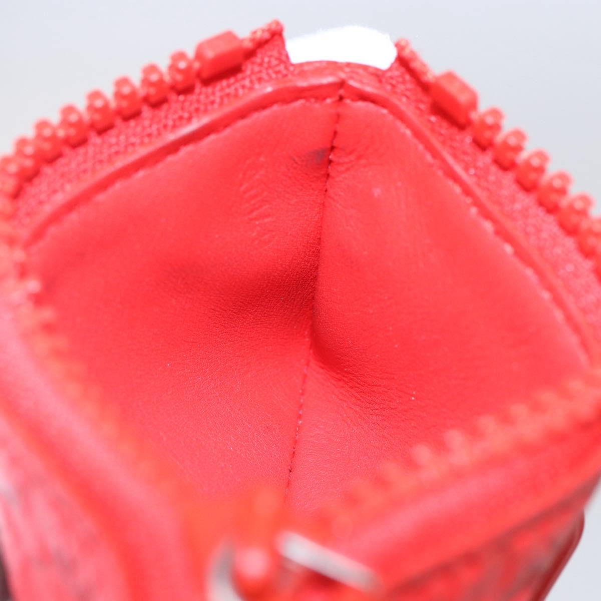 LOUIS VUITTON Empreinte Virgil Abloh Pochette Cles Coin Purse M67474 Auth 145871