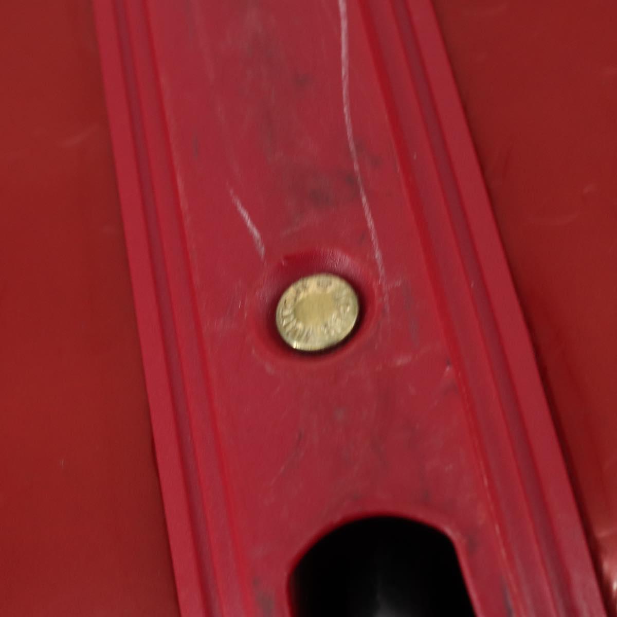 LOUIS VUITTON Monogram Vernis Pegas 45 suitcase Pomme D'amour M91278 Auth 145874