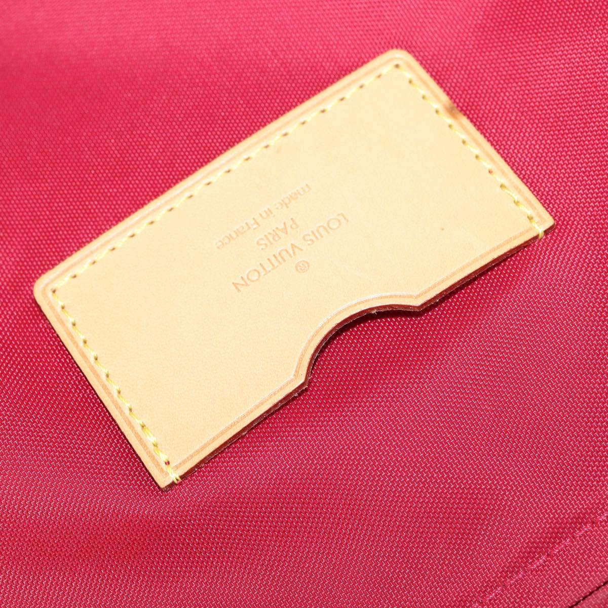 LOUIS VUITTON Monogram Vernis Pegas 45 suitcase Pomme D'amour M91278 Auth 145874