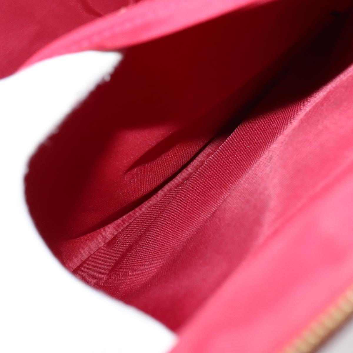 LOUIS VUITTON Monogram Vernis Pegas 45 suitcase Pomme D'amour M91278 Auth 145874