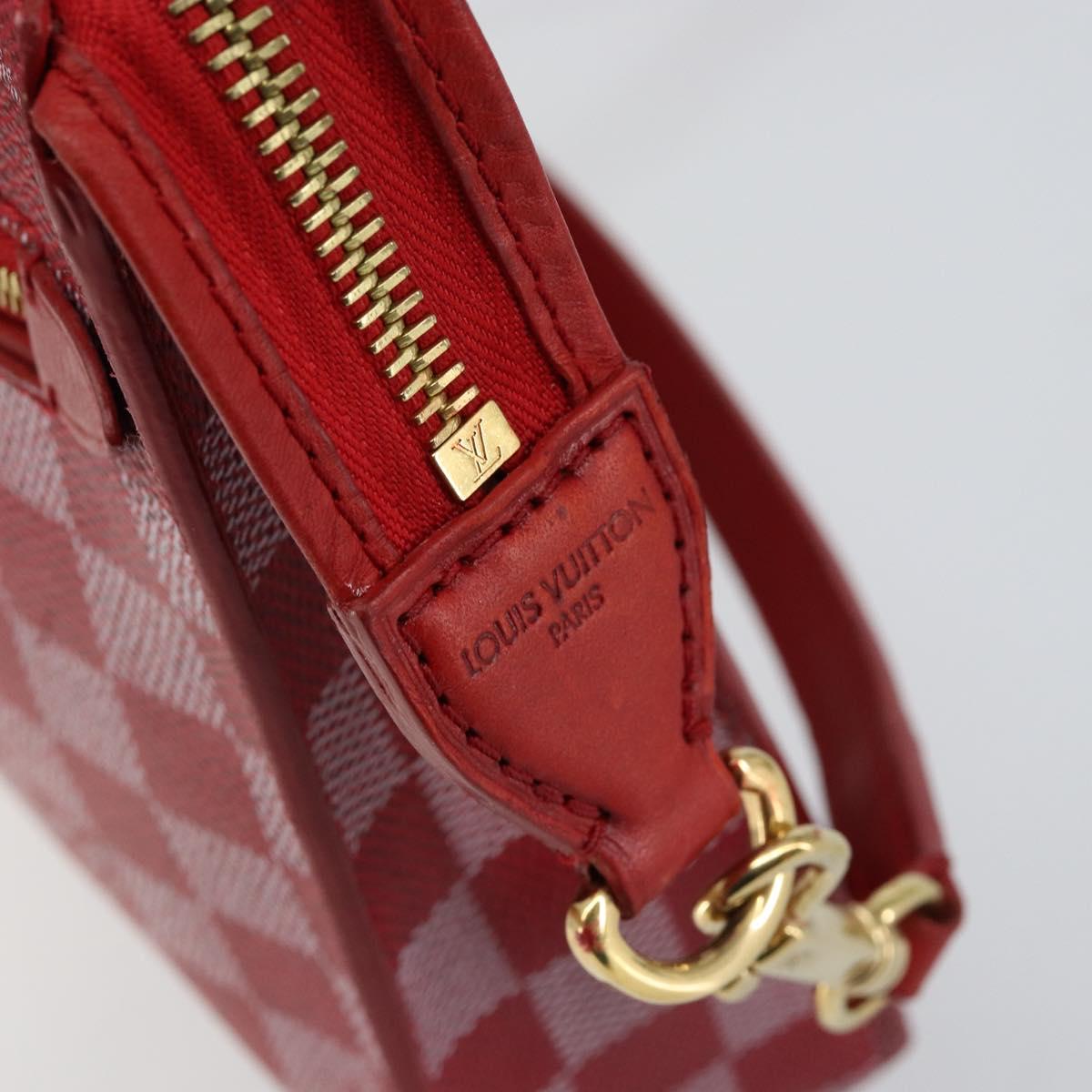 LOUIS VUITTON Damier Color Module Clutch Bag Car Mine N41306 LV Auth 145890