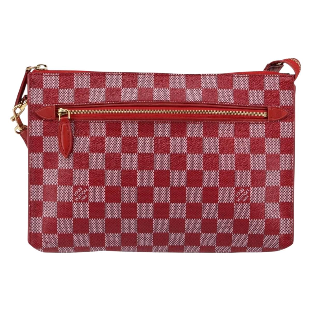 LOUIS VUITTON Damier Color Module Clutch Bag Car Mine N41306 LV Auth 145890