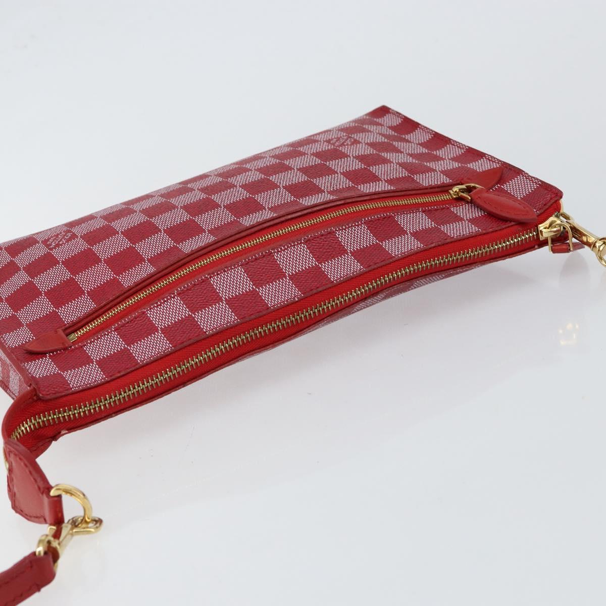 LOUIS VUITTON Damier Color Module Clutch Bag Car Mine N41306 LV Auth 145890