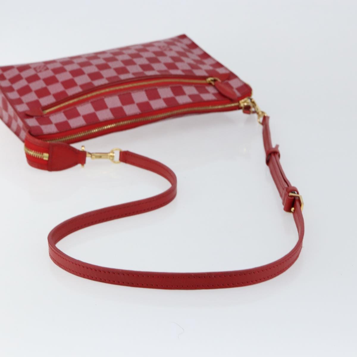 LOUIS VUITTON Damier Color Module Clutch Bag Car Mine N41306 LV Auth 145890