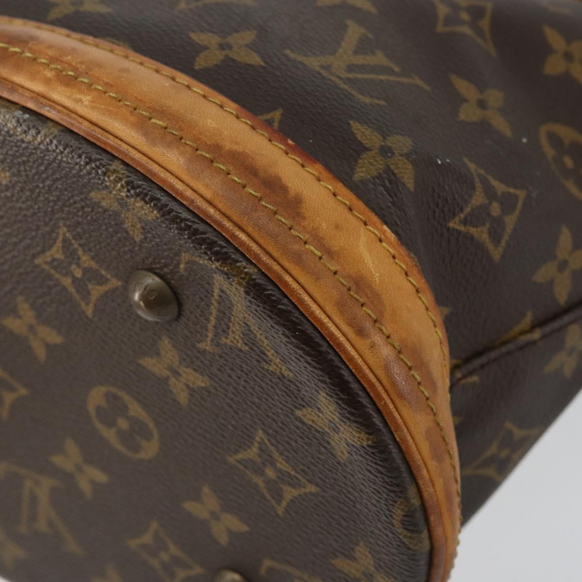 LOUIS VUITTON Monogram Bucket PM Shoulder Bag Vintage M42238 LV Auth 145902