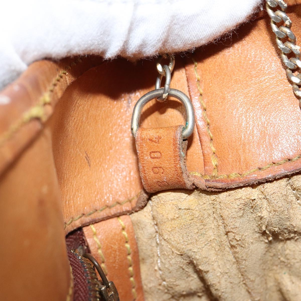 LOUIS VUITTON Monogram Bucket PM Shoulder Bag Vintage M42238 LV Auth 145902