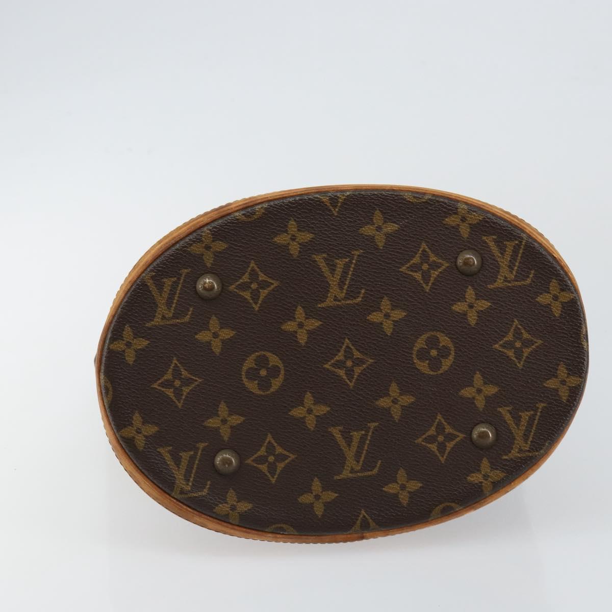 LOUIS VUITTON Monogram Bucket PM Shoulder Bag Vintage M42238 LV Auth 145902