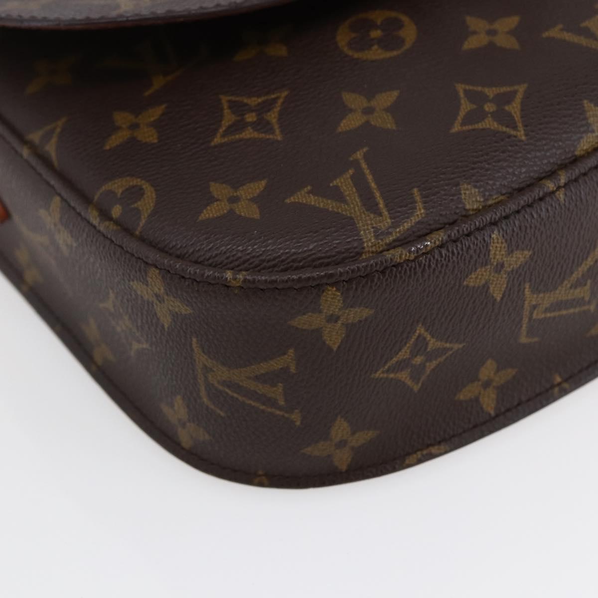 LOUIS VUITTON Monogram Saint Cloud GM Shoulder Bag M51242 LV Auth 145903