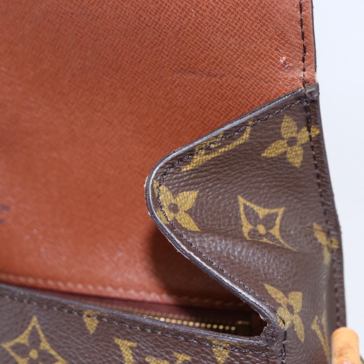 LOUIS VUITTON Monogram Saint Cloud GM Shoulder Bag M51242 LV Auth 145903