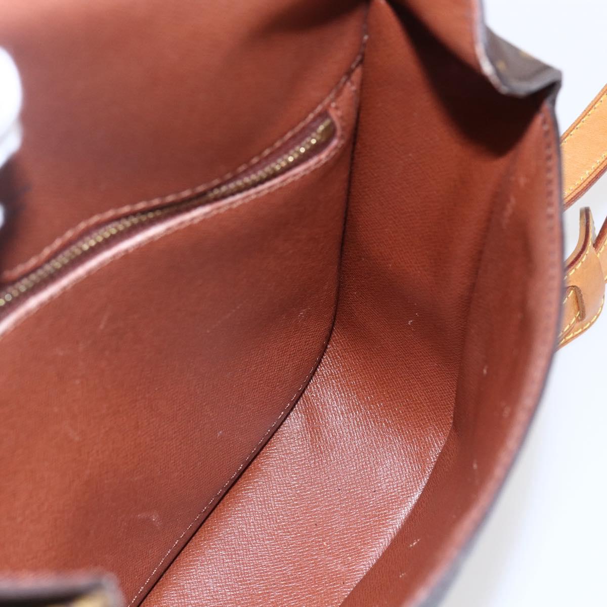 LOUIS VUITTON Monogram Saint Cloud GM Shoulder Bag M51242 LV Auth 145903