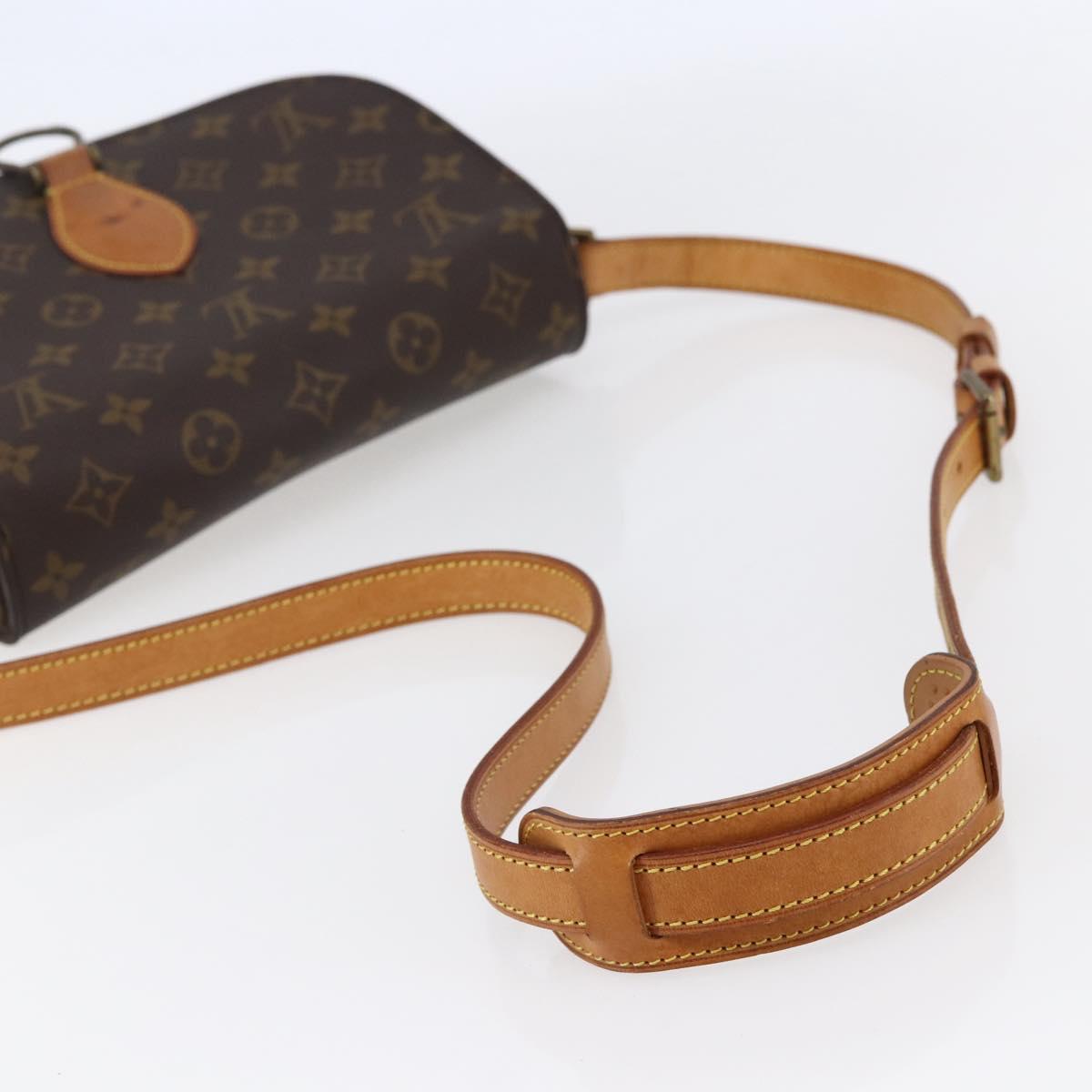 LOUIS VUITTON Monogram Saint Cloud GM Shoulder Bag M51242 LV Auth 145903