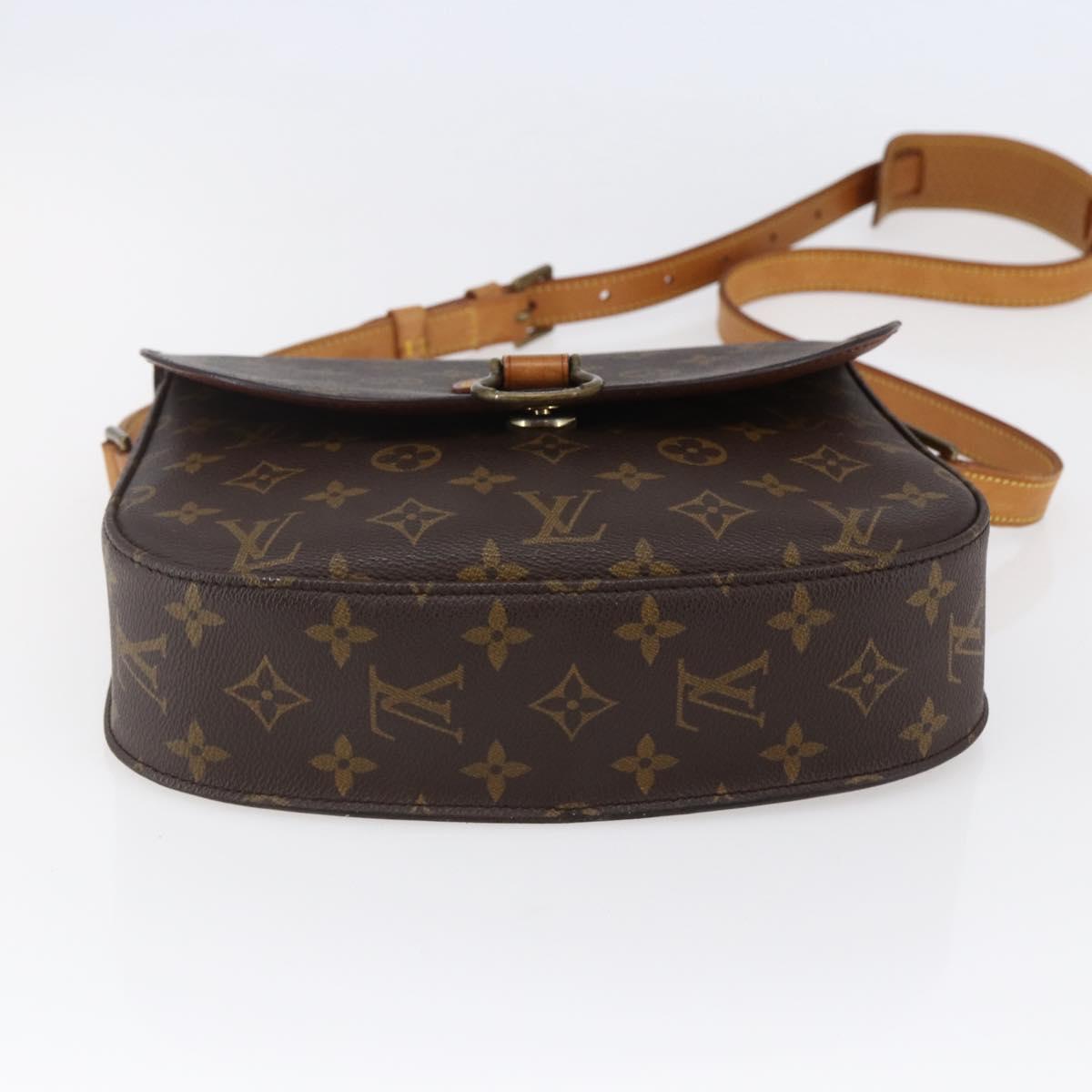 LOUIS VUITTON Monogram Saint Cloud GM Shoulder Bag M51242 LV Auth 145903