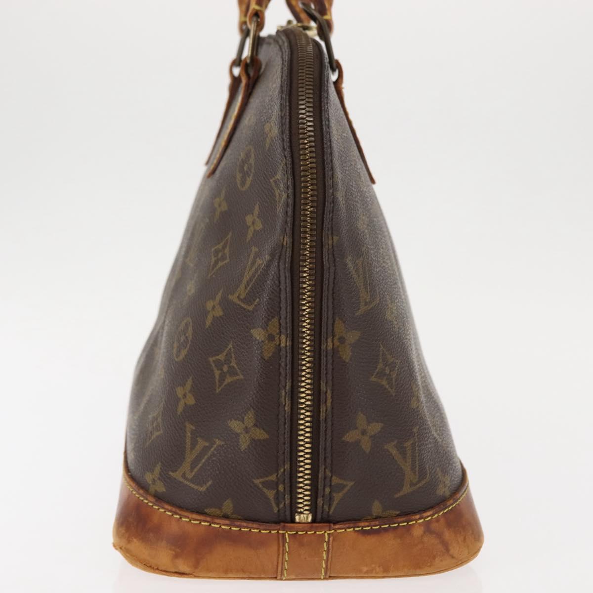 LOUIS VUITTON Monogram Alma Hand Bag M51130 LV Auth 145905