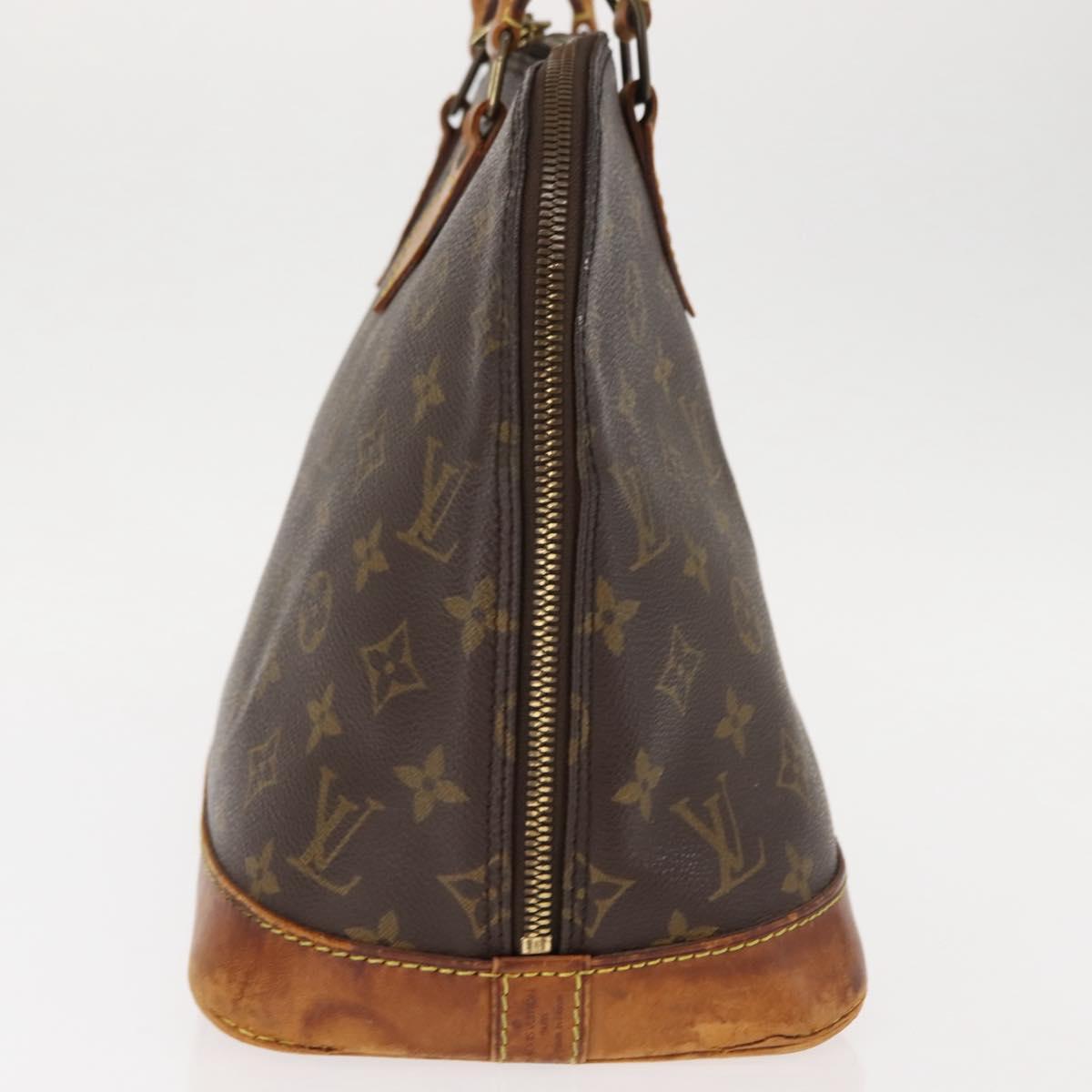 LOUIS VUITTON Monogram Alma Hand Bag M51130 LV Auth 145905