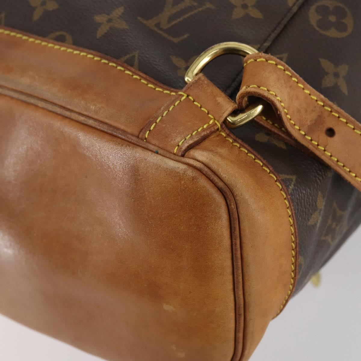 LOUIS VUITTON Monogram Montsouris GM Backpack M51135 LV Auth 145906