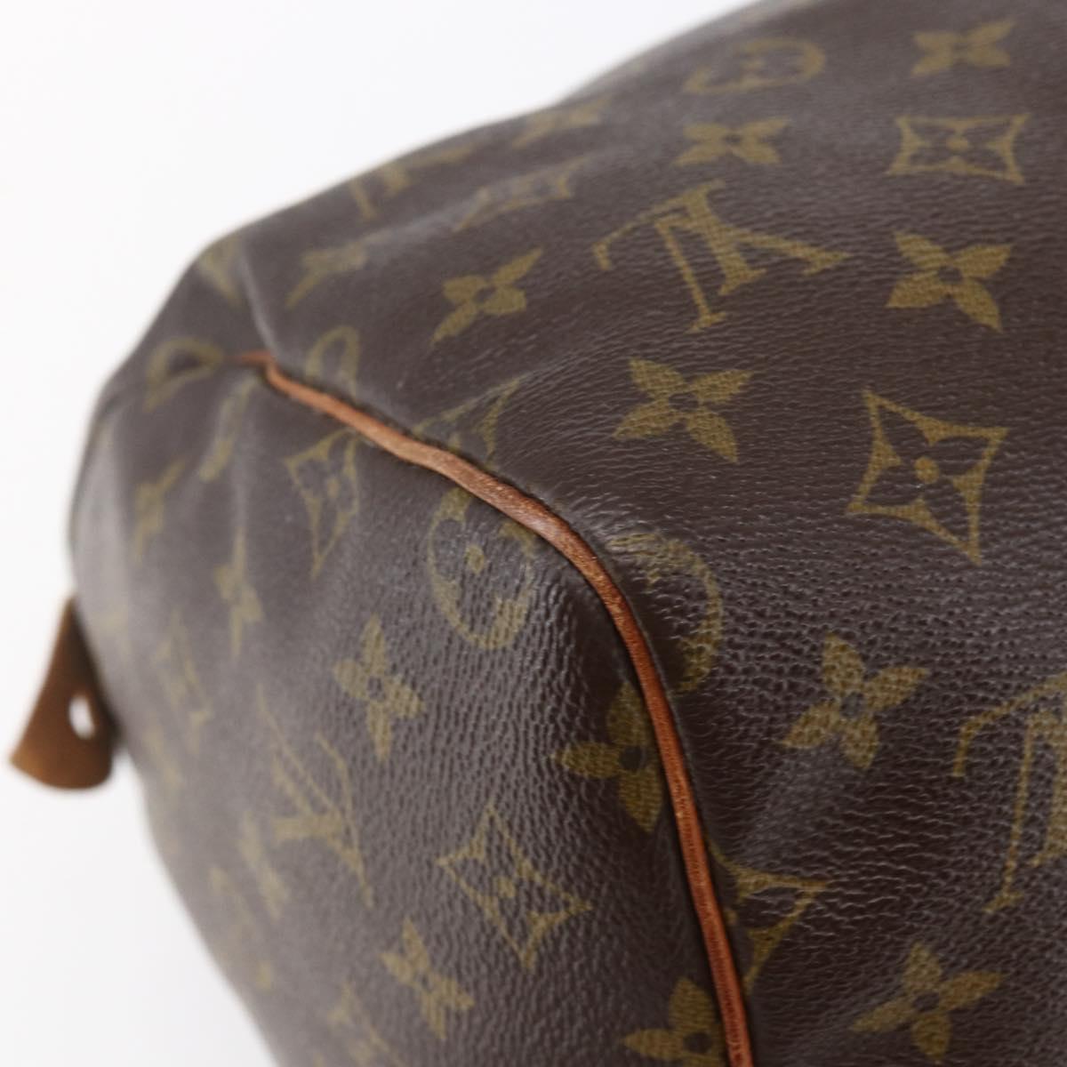 LOUIS VUITTON Monogram Speedy 30 Hand Bag M41526 LV Auth 145914