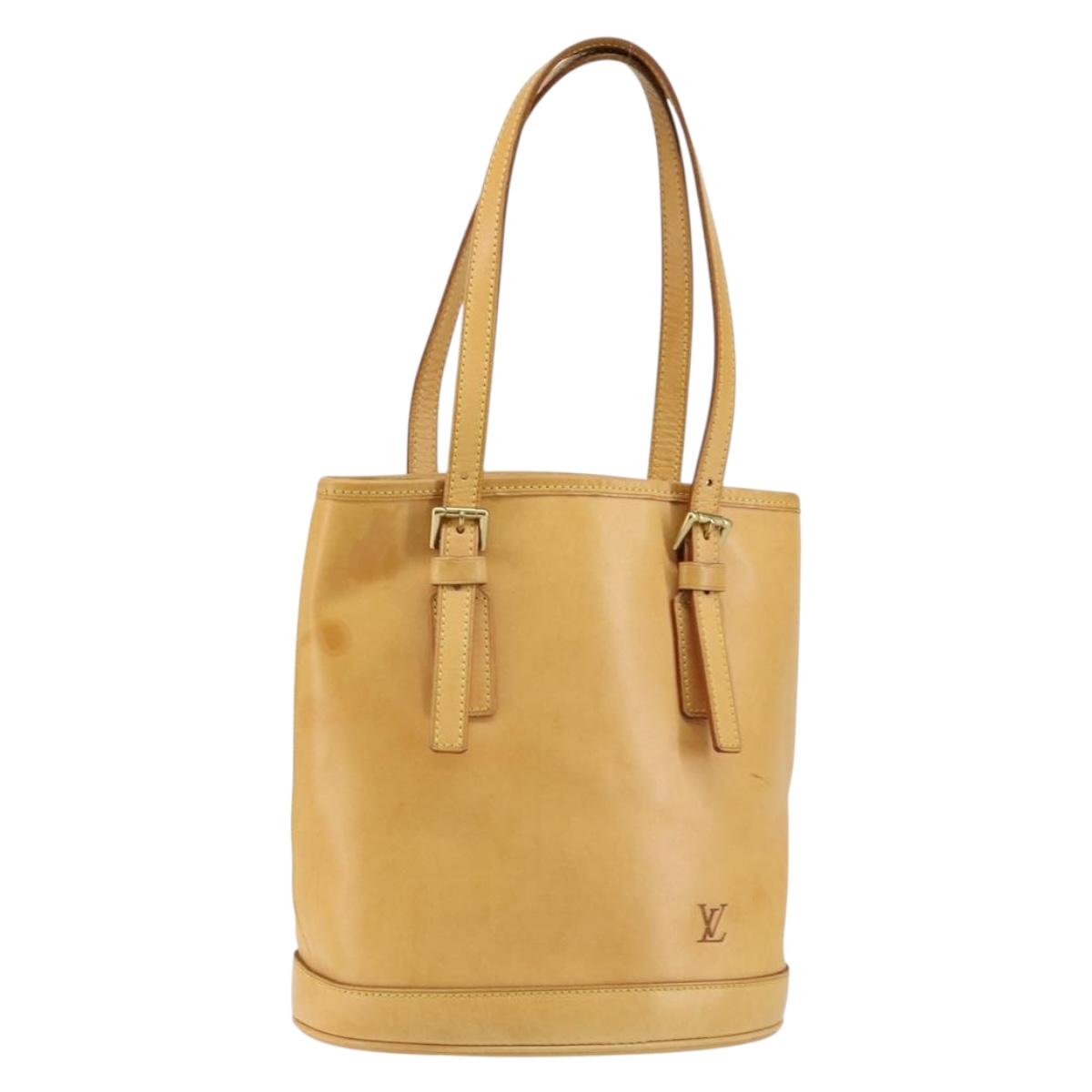 LOUIS VUITTON Nomad Male Ventiem Bag 20th Anniversary Beige M99070 Auth 145921