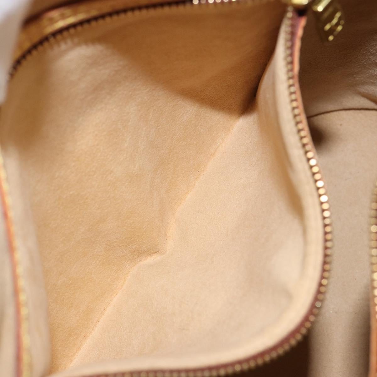 LOUIS VUITTON Nomad Male Ventiem Bag 20th Anniversary Beige M99070 Auth 145921