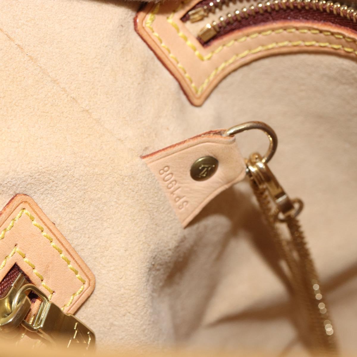 LOUIS VUITTON Nomad Male Ventiem Bag 20th Anniversary Beige M99070 Auth 145921