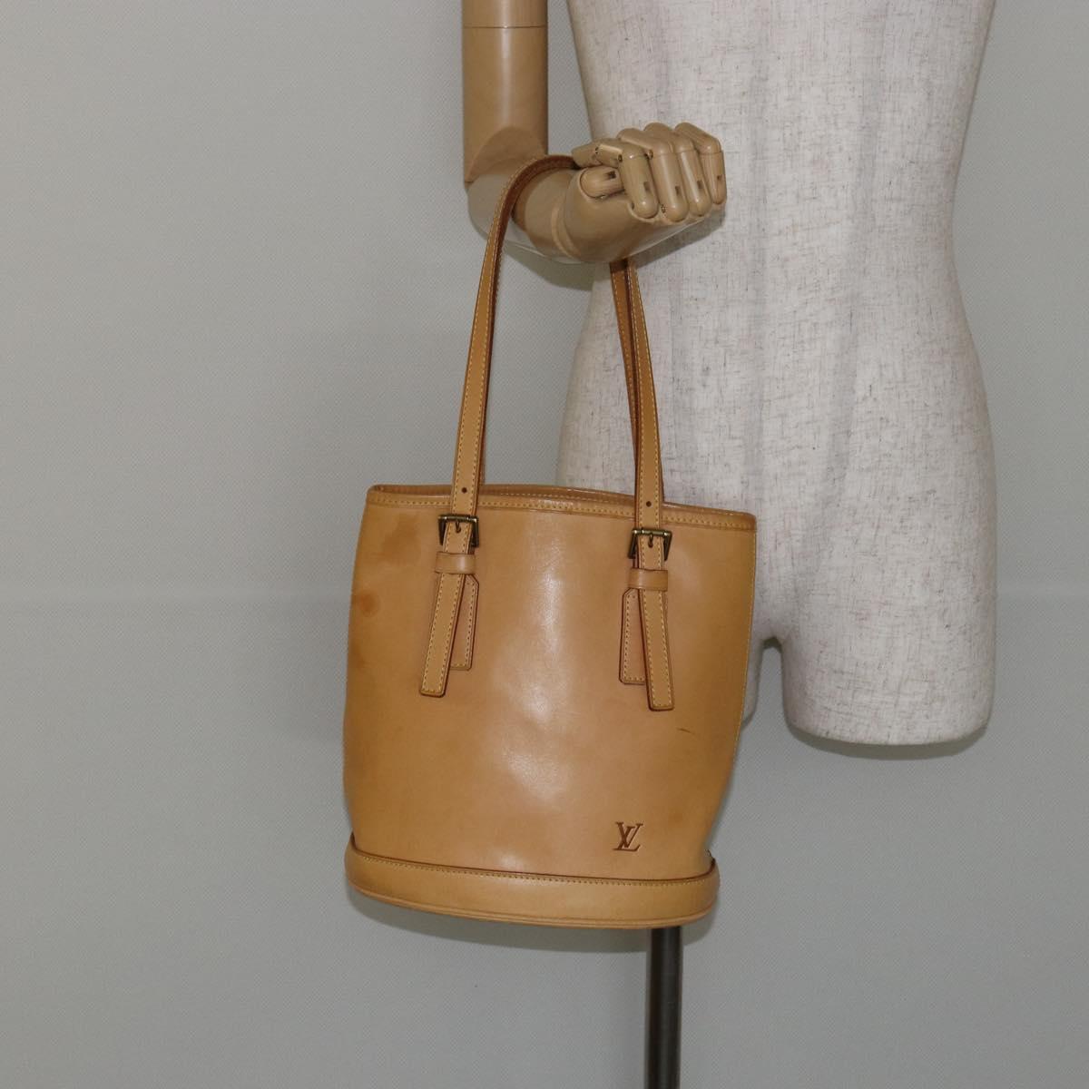 LOUIS VUITTON Nomad Male Ventiem Bag 20th Anniversary Beige M99070 Auth 145921