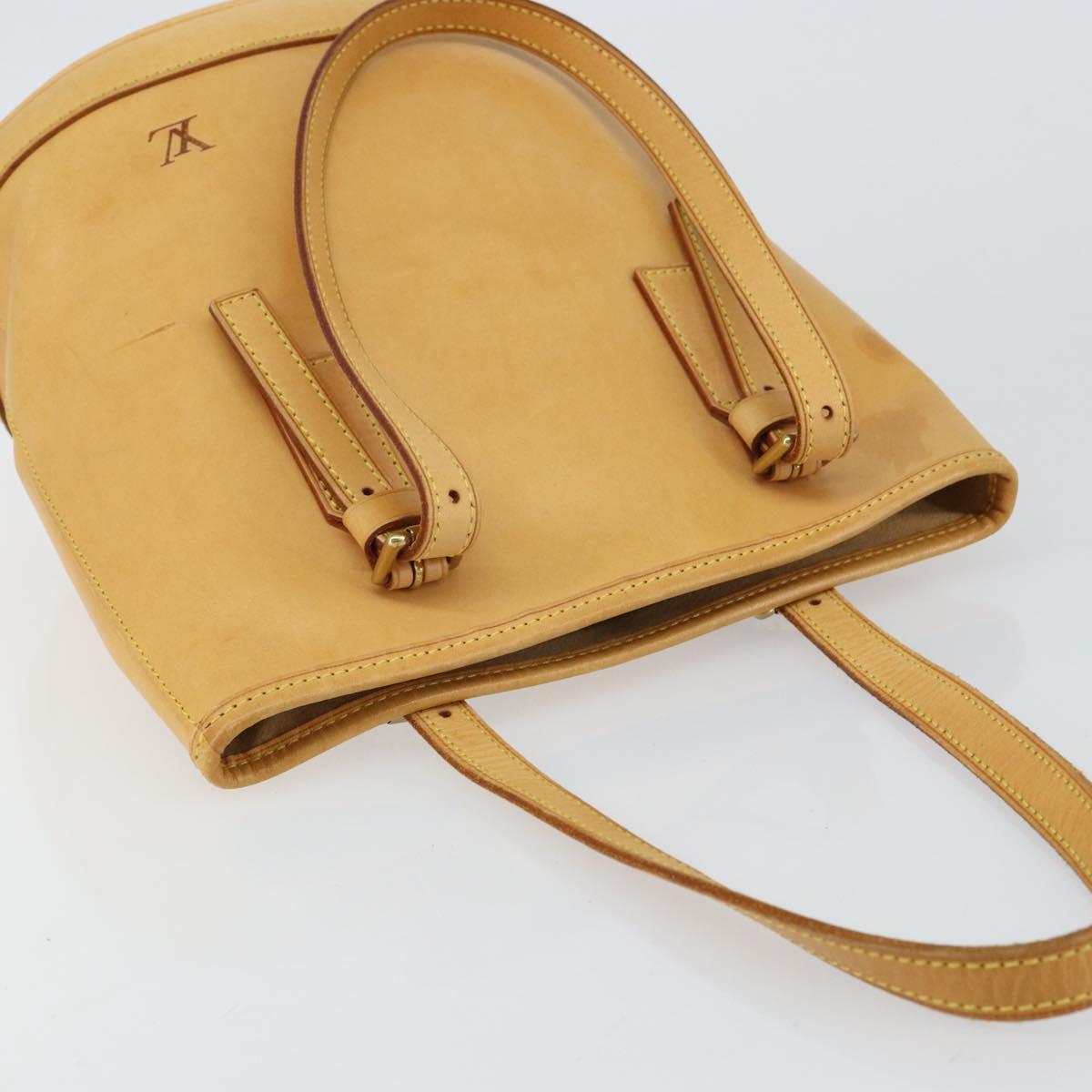 LOUIS VUITTON Nomad Male Ventiem Bag 20th Anniversary Beige M99070 Auth 145921