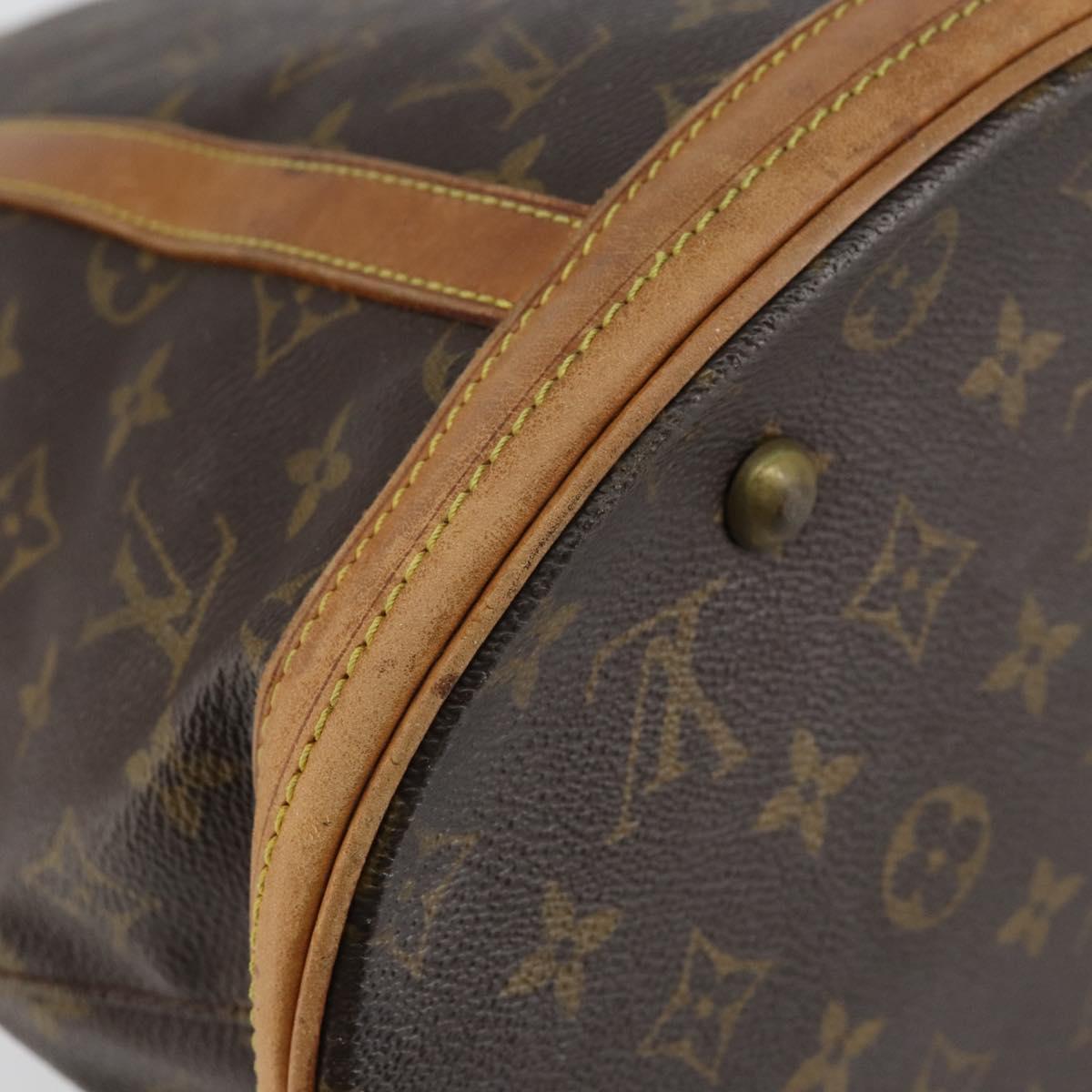 LOUIS VUITTON Monogram Bucket GM Shoulder Bag M42236 LV Auth 145929