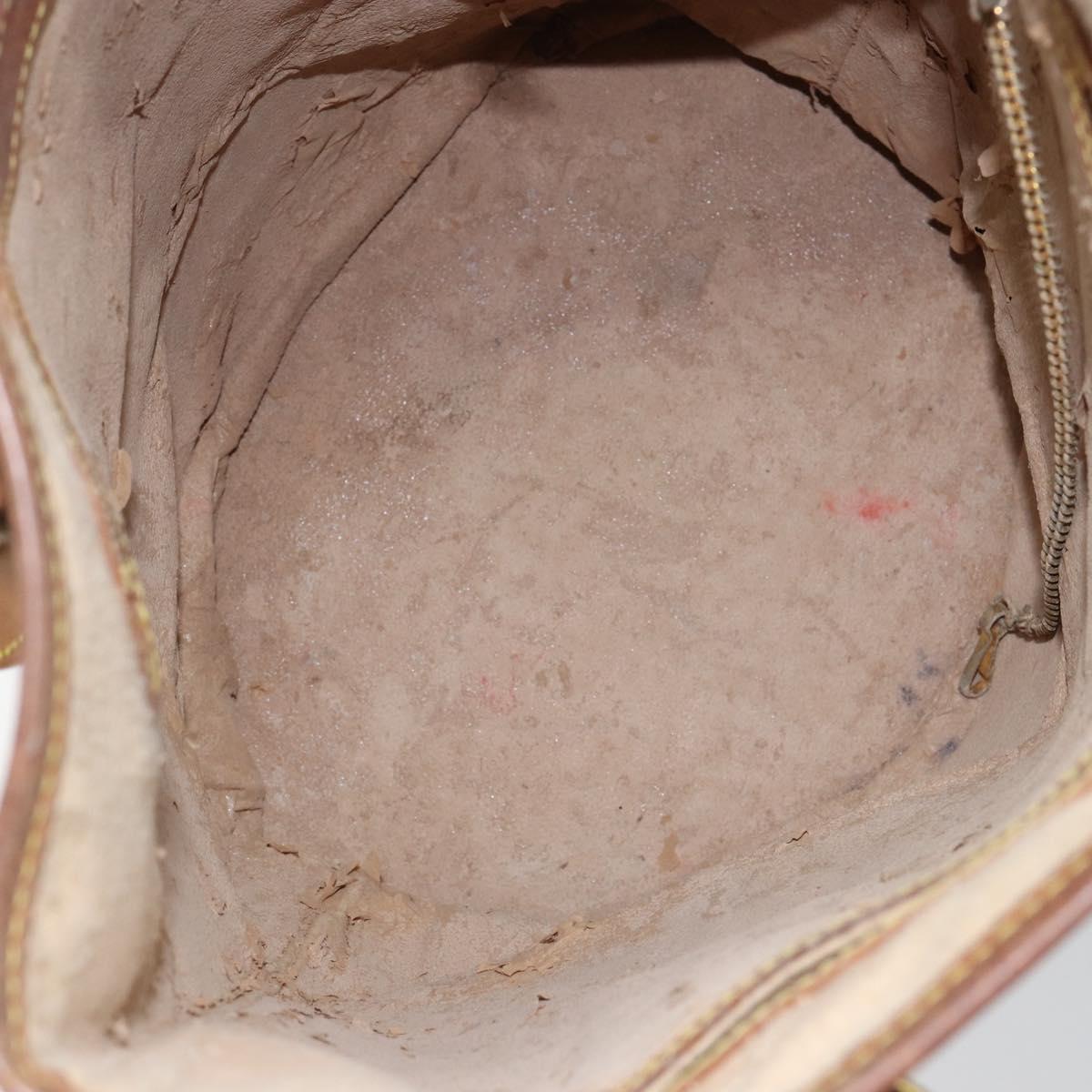 LOUIS VUITTON Monogram Bucket GM Shoulder Bag M42236 LV Auth 145929