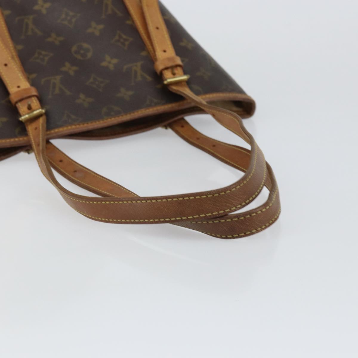 LOUIS VUITTON Monogram Bucket GM Shoulder Bag M42236 LV Auth 145929