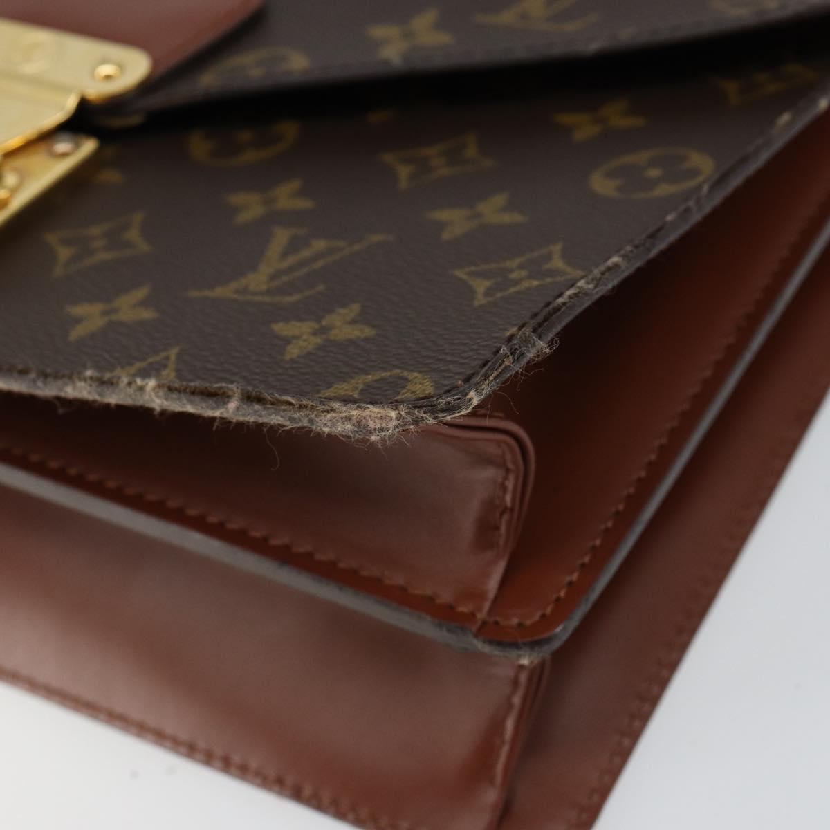 LOUIS VUITTON Monogram Concorde Hand Bag M51190 LV Auth 145931