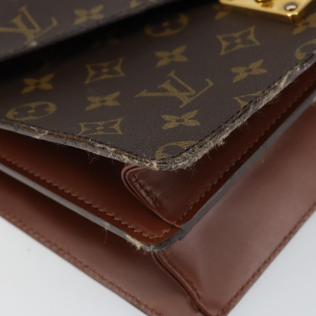 LOUIS VUITTON Monogram Concorde Hand Bag M51190 LV Auth 145931