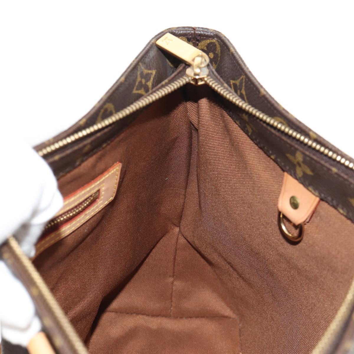 LOUIS VUITTON Monogram Cabas Piano Tote Bag M51148 LV Auth 145963V