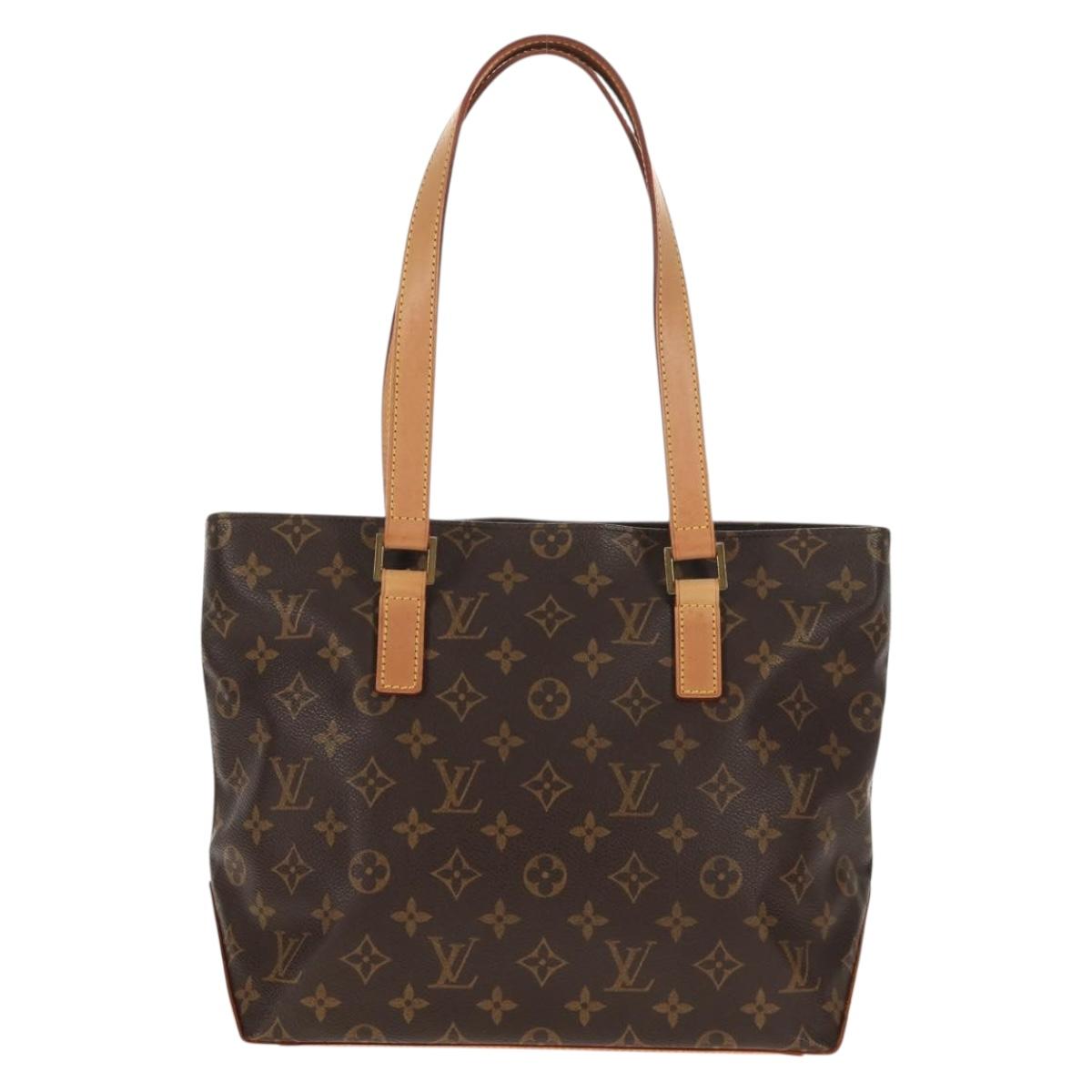 LOUIS VUITTON Monogram Cabas Piano Tote Bag M51148 LV Auth 145963V