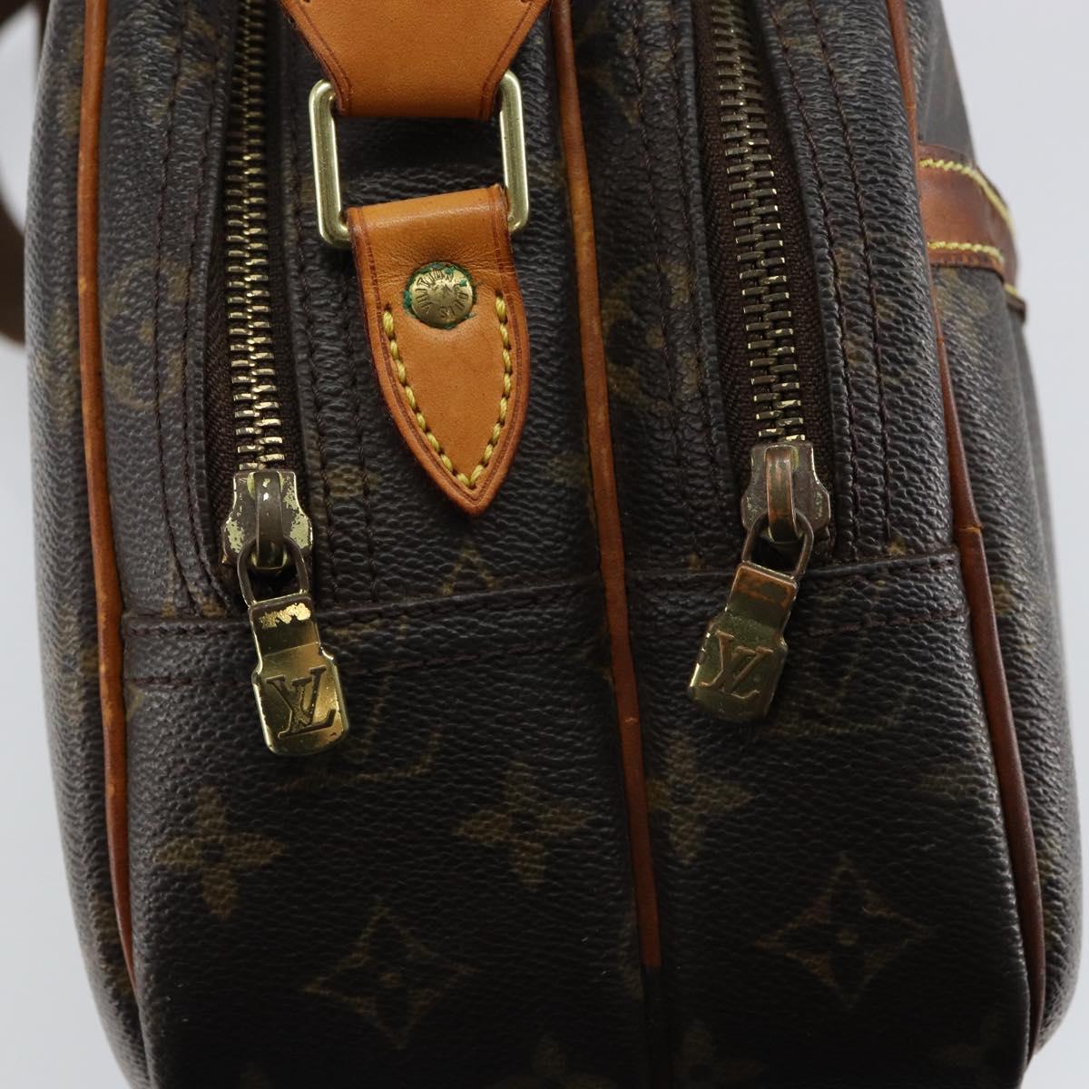 LOUIS VUITTON Monogram Reporter PM Shoulder Bag M45254 LV Auth 145964