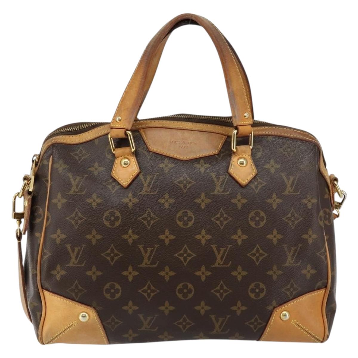 LOUIS VUITTON Monogram Retiro PM Hand Bag 2way Bag MB4181 LV Auth 145965