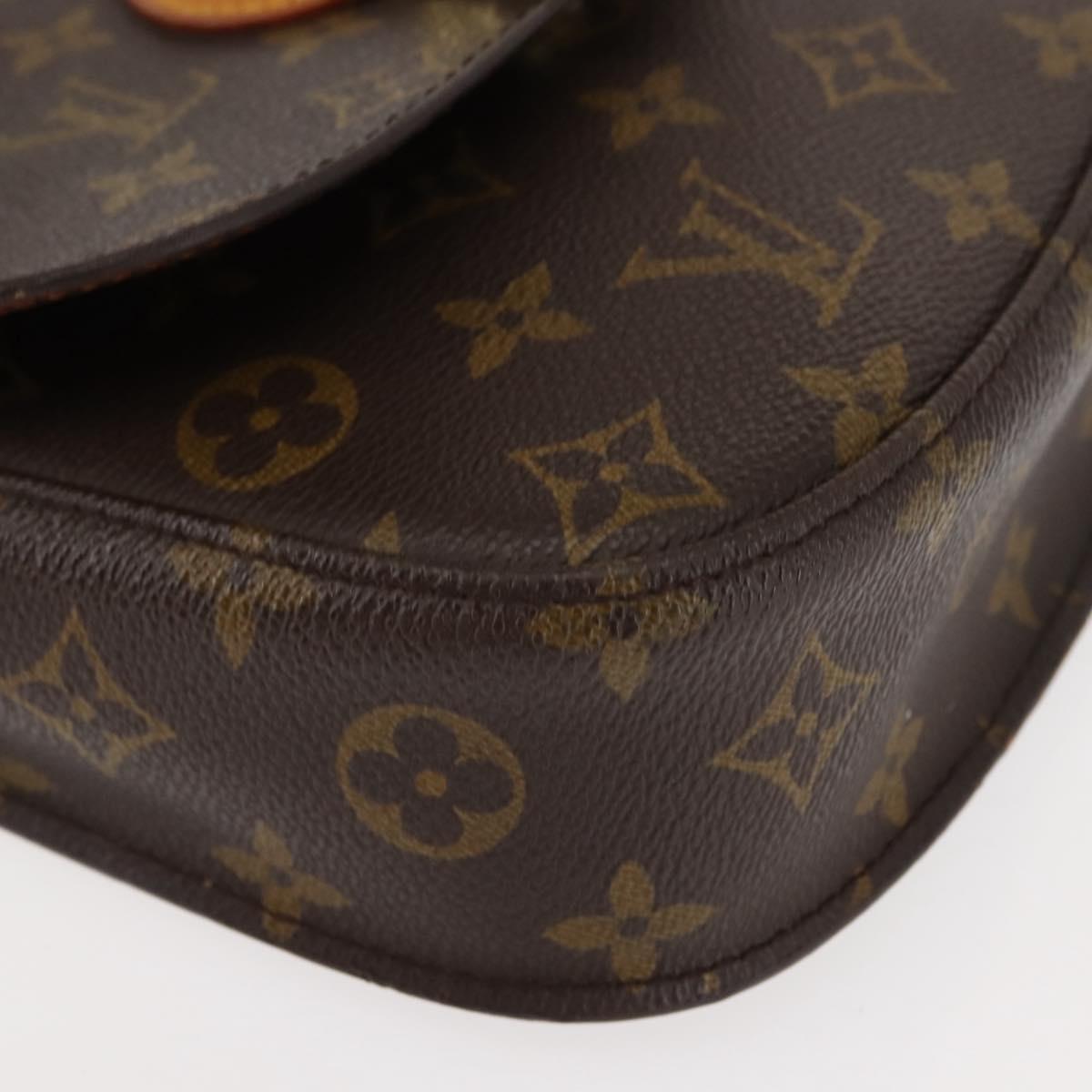 LOUIS VUITTON Monogram Saint Cloud MM Shoulder Bag M51243 LV Auth 145980