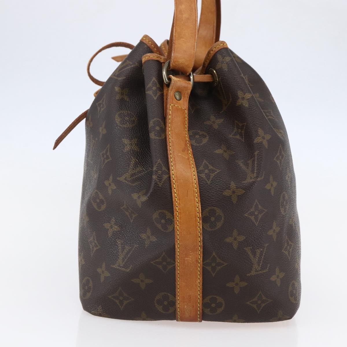 LOUIS VUITTON Monogram Petit Noe Shoulder Bag M42226 LV Auth 145981