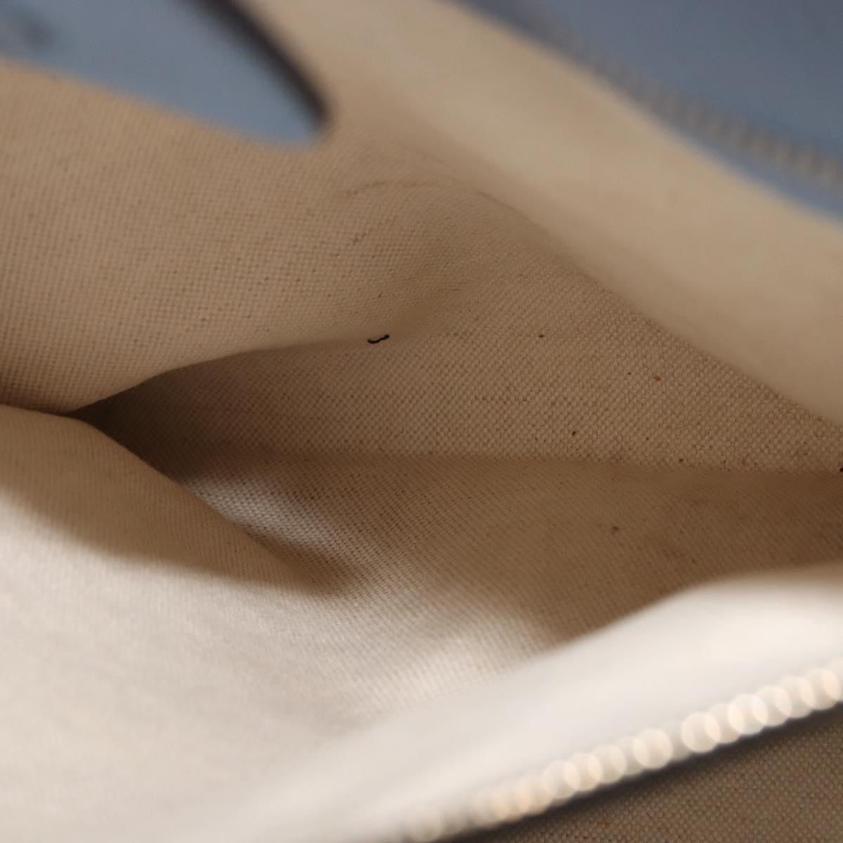 GUCCI Tote Bag Canvas Beige Gold 354397 467891 Auth 145984