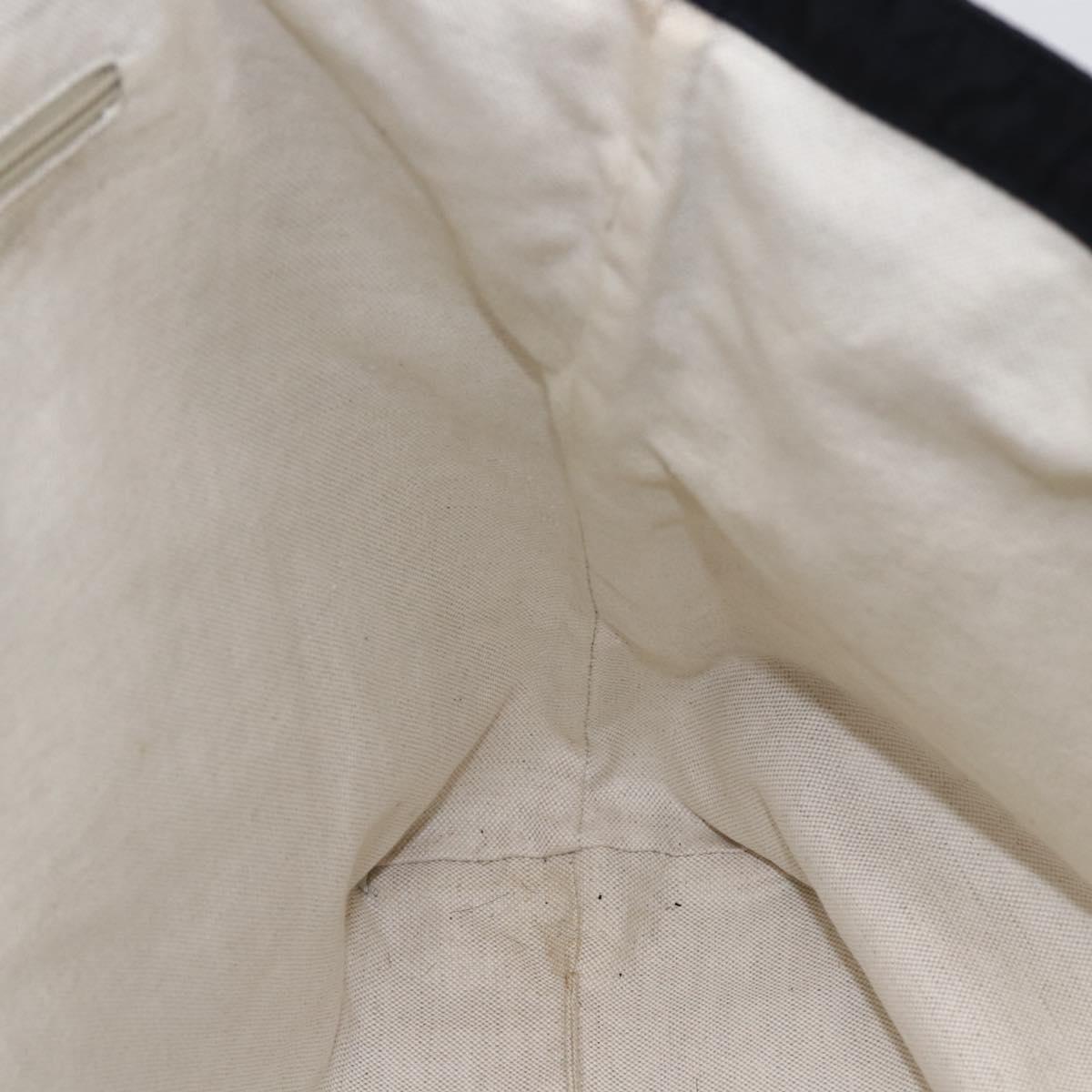 GUCCI GG Canvas Tote Bag Nylon Black 295252 Auth 146013