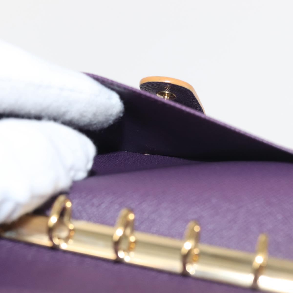 LOUIS VUITTON Epi Agenda PM Day Planner Cover Yellow R20059 LV Auth 146025