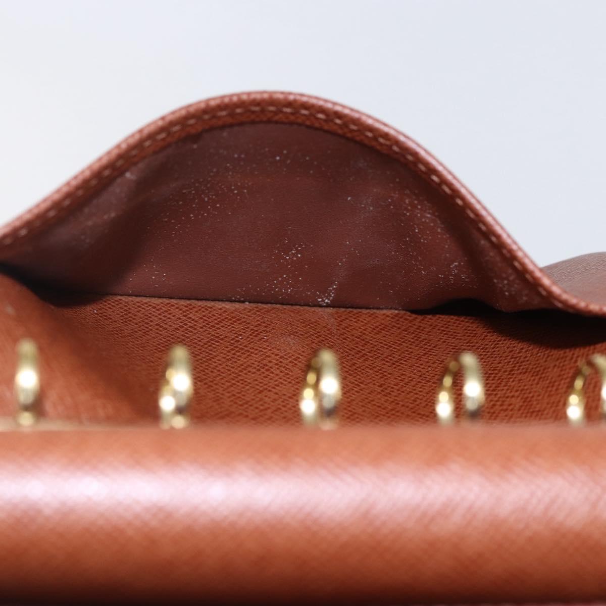 LOUIS VUITTON Monogram Agenda PM Day Planner Cover R20005 LV Auth 146028